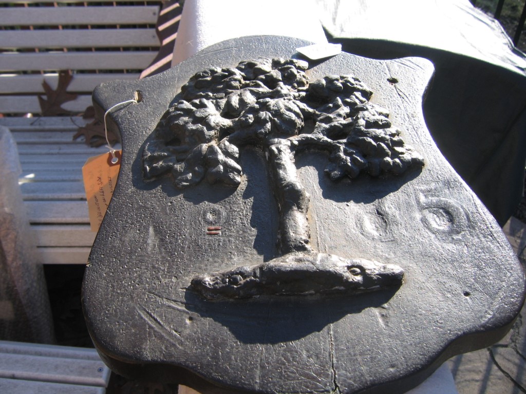 Reproduction Fire Mark of the Philadelphia Green T