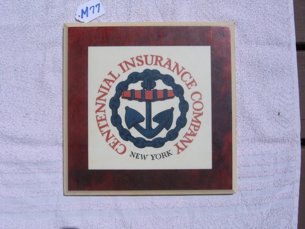 Centennial Insurance Company. New York. Agency P