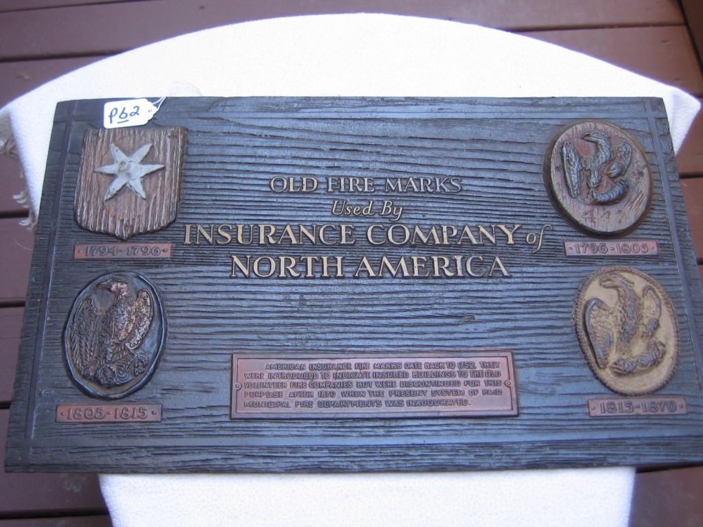 Sign made of Composite Wood type Material. Dark B