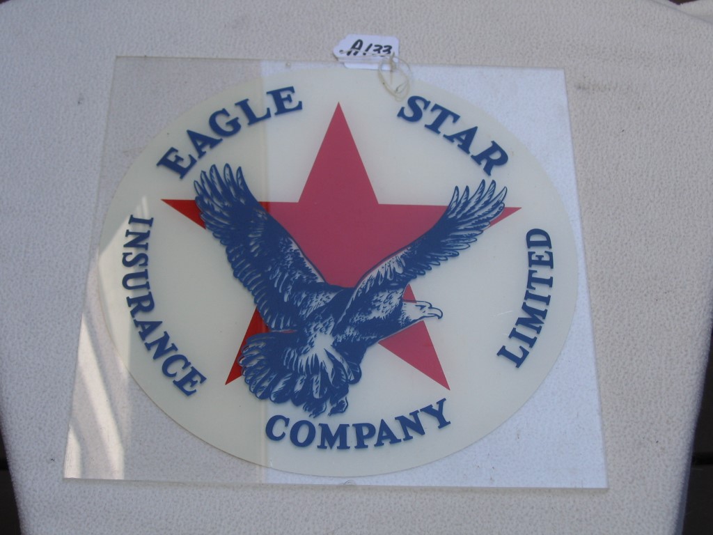 Eagle Star Insurance Company Limited. Agency Plaq