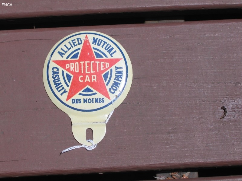 Allied Mutual Auto Tag