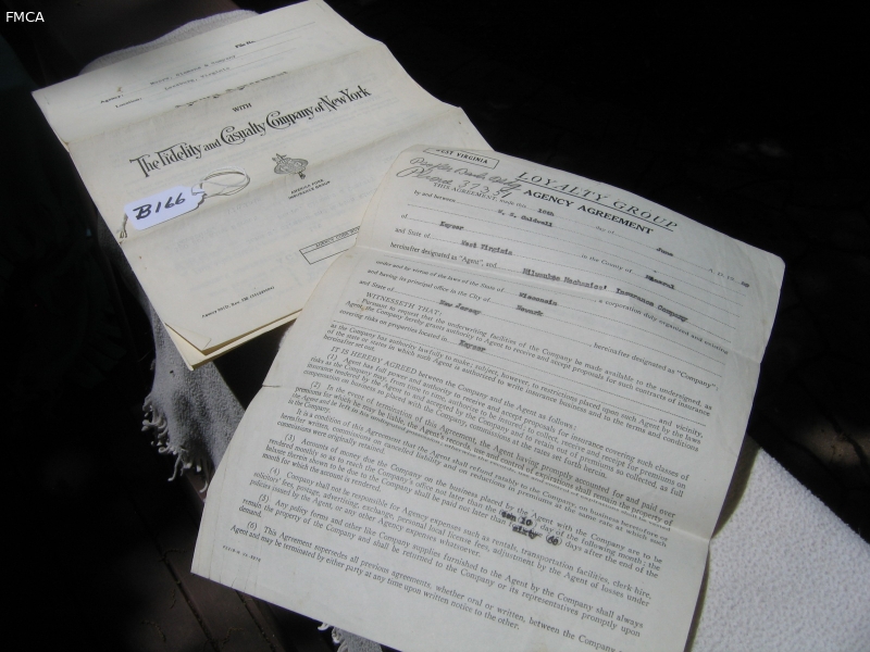 Fidelity & Casualty  Agency Agreement