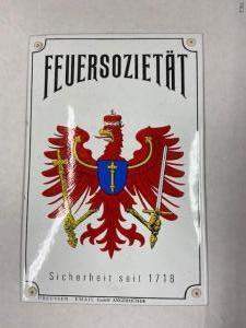 #167 Firemark.  Fuersozietaet Der Provinz Brandenburg E.44M