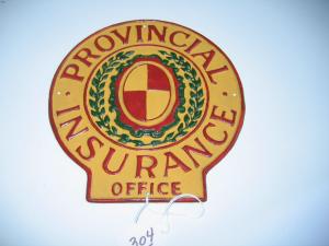 #171 Provincial Insurance Company, Limited.  London, England. Fire Mark