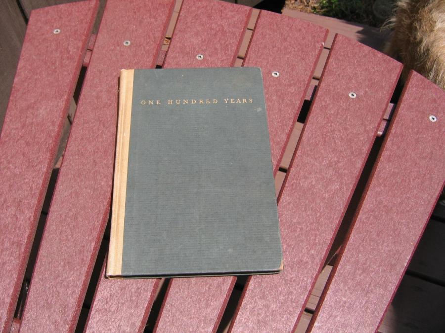 #124 Book. One Hundred Years of the Franklin Fire Insurance Company in Philadelphia.