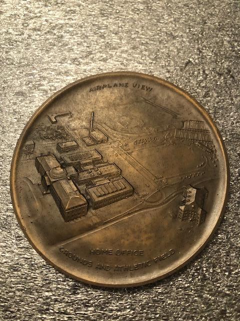 #033 Great Set of 3 Metal Paperweights