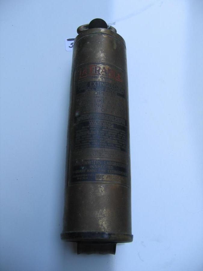 #050 La France Fire Extinguisher.