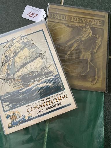 #092 John Hancock Mutual Life Insurance Company Series on Great American History Stories of People and Figures. Paul Revere 1930 and The Story of the