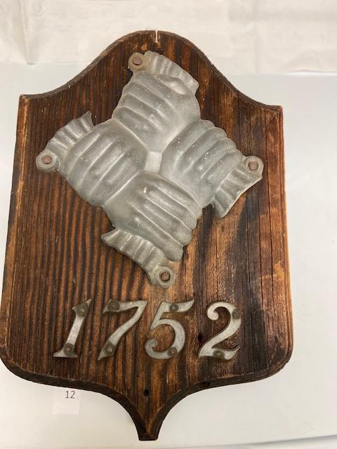 112 Firemark, U.S. Contributionship, BU21. Company issued 1935