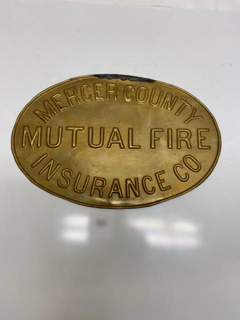 189 Firemark, U.S. Mercer County Mutual Fire, BU US-MG-1.