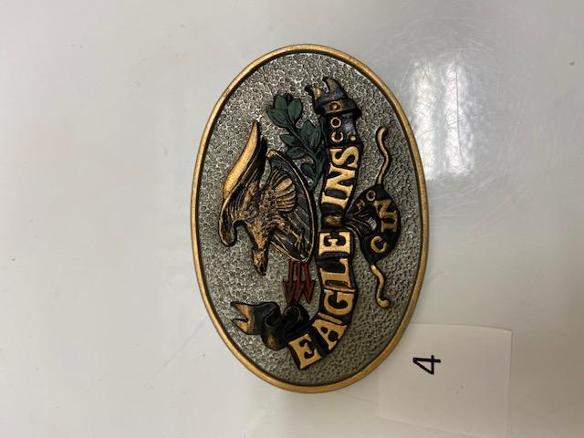 Eagle Insurance Co. paperweight - Franklin Mint