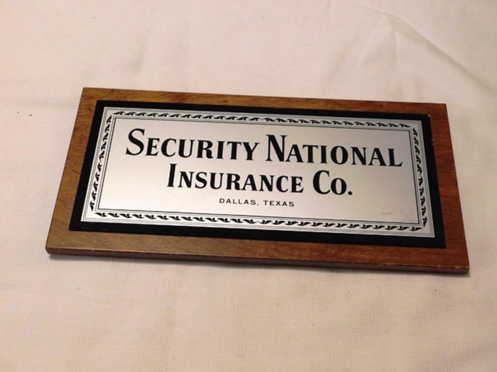 Sign, security National