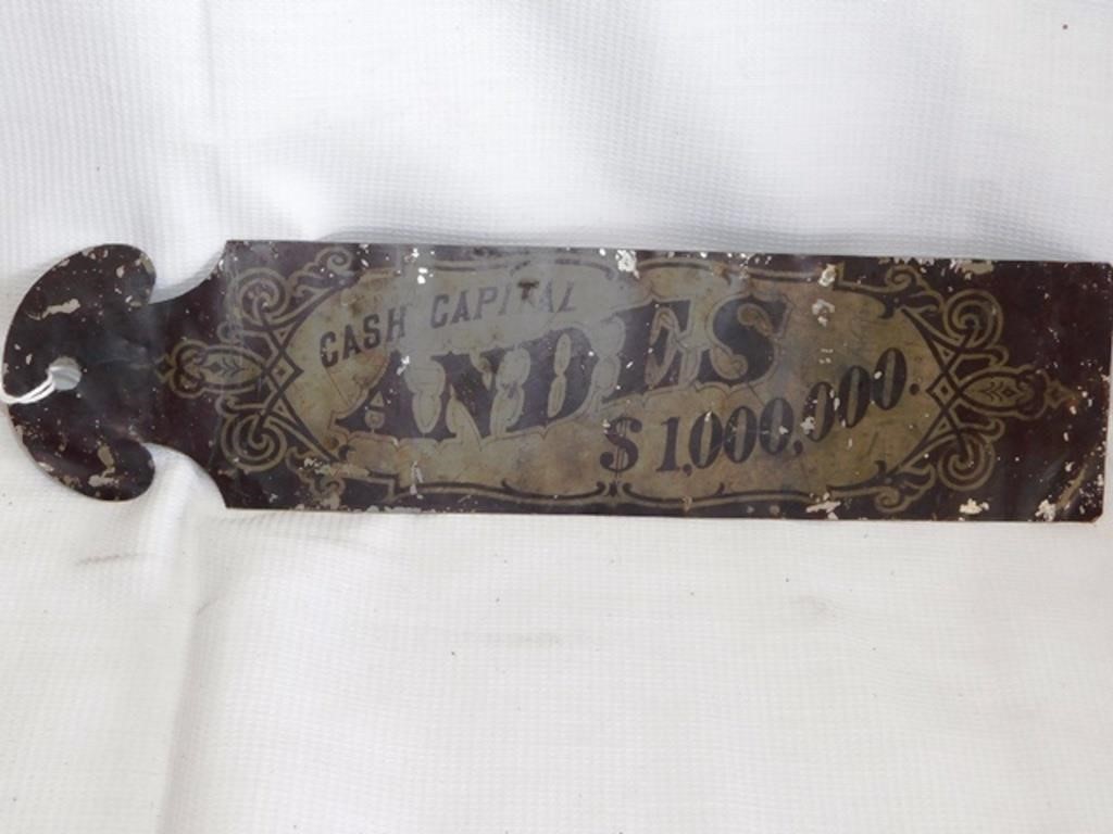 Ledger marker, Andes