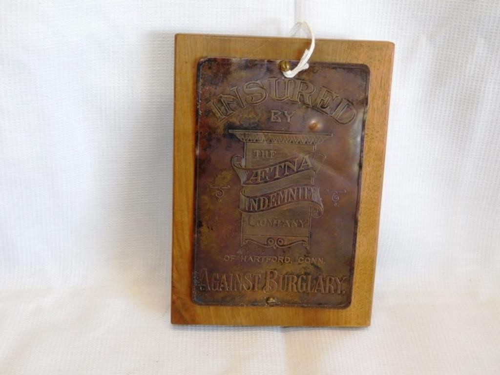 Print plate, Aetna Indemnity