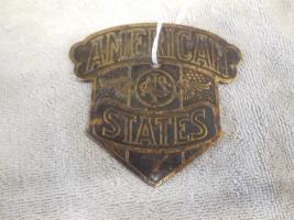 American States auto tag