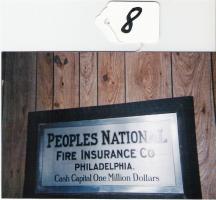 Peoples National Fire Ins. Co. Aluminum. 1909-193