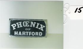 Phoenix of Hartford. Tin. 6 3/4x3 1/4" Silver Le