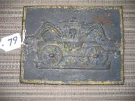 Fire Department Co. Cincinnati, Ohio. Cast Iron.