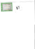 The Home Insurance Company. New York. Tin Sign.