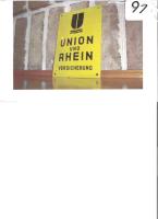 Union Und Rhein. Union and Rhein Insurance Co. Ve