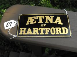 Aetna Insurance Co., Hartford, Connecticut. Tin.