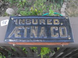 Aetna Insurance Company, Hartford, Connecticut. H