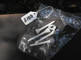 Firemans Fund Golf Tees.