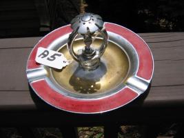 Sprinkler Head Ashtray. Front of ashtray says "Re