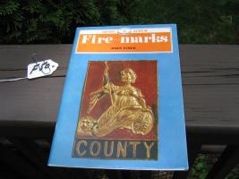 Pamphlet. Fire Marks by John Vince. 32 pages. P