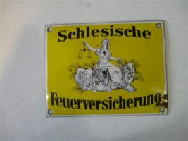 Schlesische Feuerversichrungs Gesellschaft, German