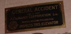 General Accident Assurance Corporation Sign. Insp