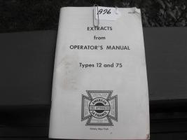 Amercan La France Fire Aparatus. Extracts from Op