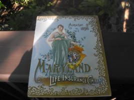 Maryland Life Insurance Company Almanac. 1898. 4