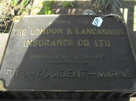 Sign. Agents for The London & Lancashire Insuranc