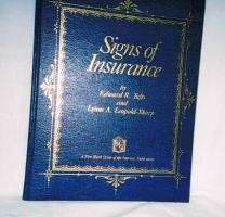 Book-Sign of Insurance, Excellent Condition
