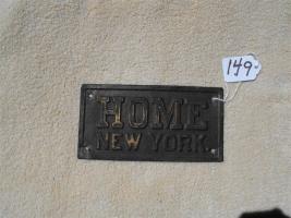 Home Insurance Company. New York, New York. Tin,