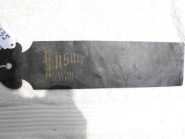 Insure with the Triumph Ledger Marker. Lettering