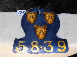 Salop Fire Office. Shrewsbury, England. Lead. 7