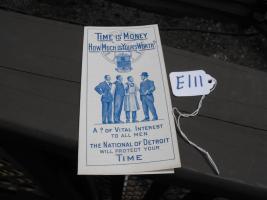 Time is Money - How Much is Yours Worth. "A ? of V