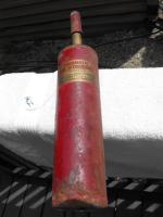 Pneumatic Fire Extinguisher. Red Color. No damag