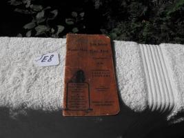 Train Service Time Book. "Insure Now" "Complimen