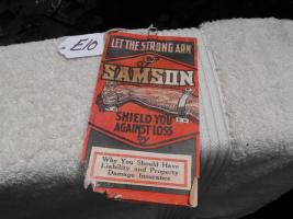 Small pamphlet - Let the Strong Arm of SAMSON Shie
