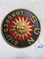 Sun Insurance Office. Reproduction Fire Mark of B