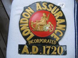 London Assurance. London, England. Heavy 11 1/2x