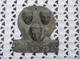 Salop Fire Office. Shrewsbury, England. Lead. P