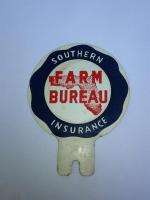 Farm Bureau Auto Tag/Badge. Southern Insurance.