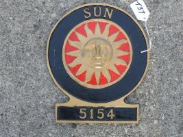 Sun Insurance Company. Reproduction Fire Mark. M