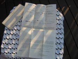 Law Fire Insurance Society, Chancery-Land, London.