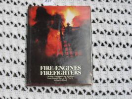 Book. Fire Engines Firefighters. The Men, Equipme