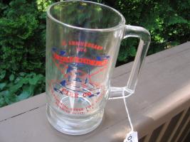 Glass Mug. Independence Fire Co. South Blooming G